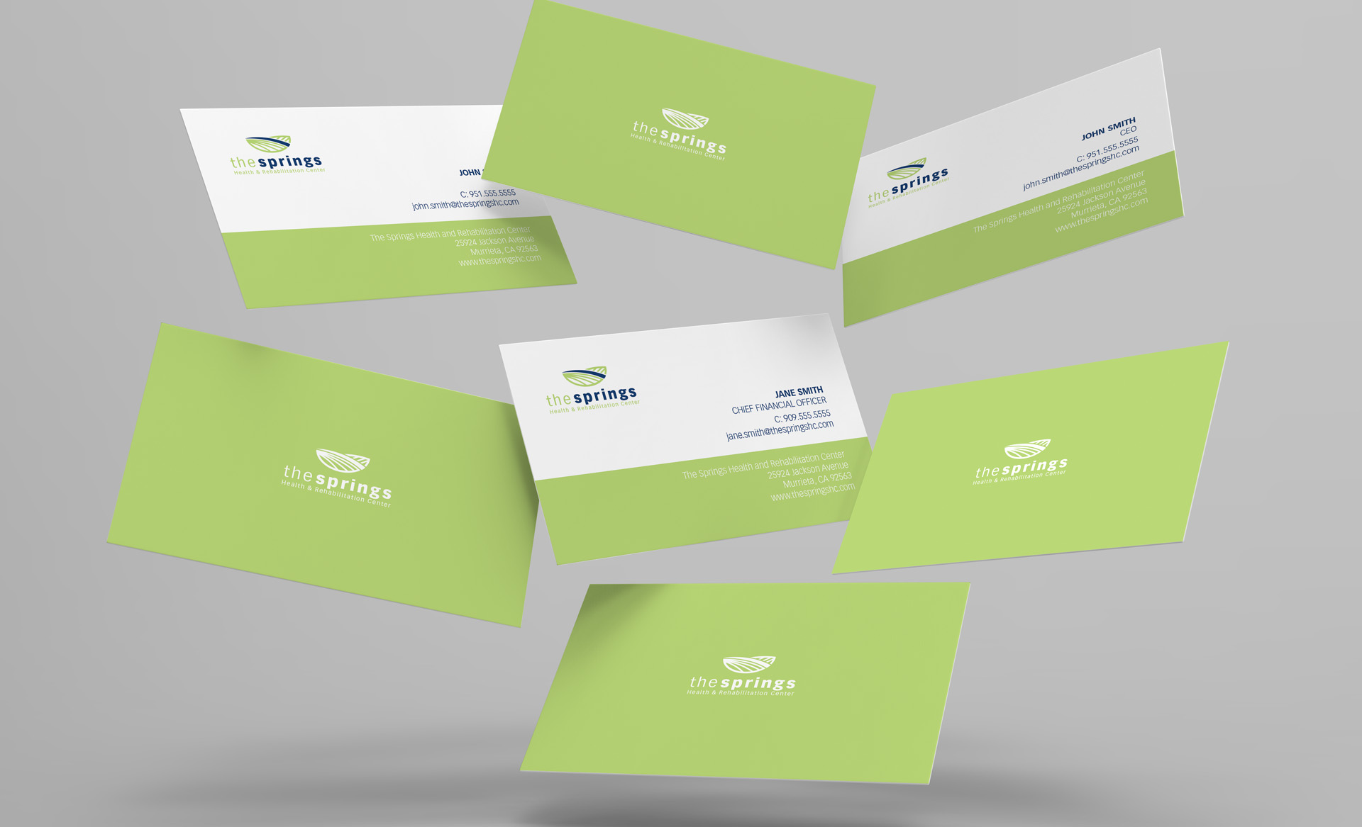 The Springs Business Cards